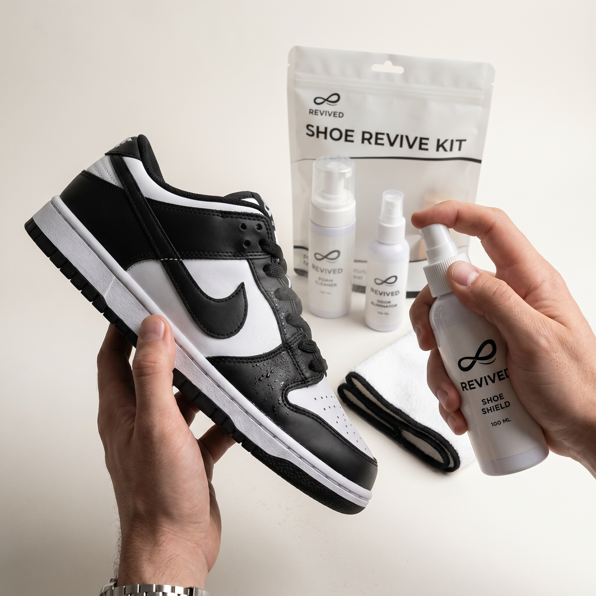 Så skyddar du dina sneakers mot vatten och fläckar